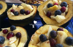 Fruit-filled Acorn Squash Recipe